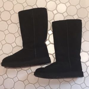 Black UGG Boots - Girls Size 3
